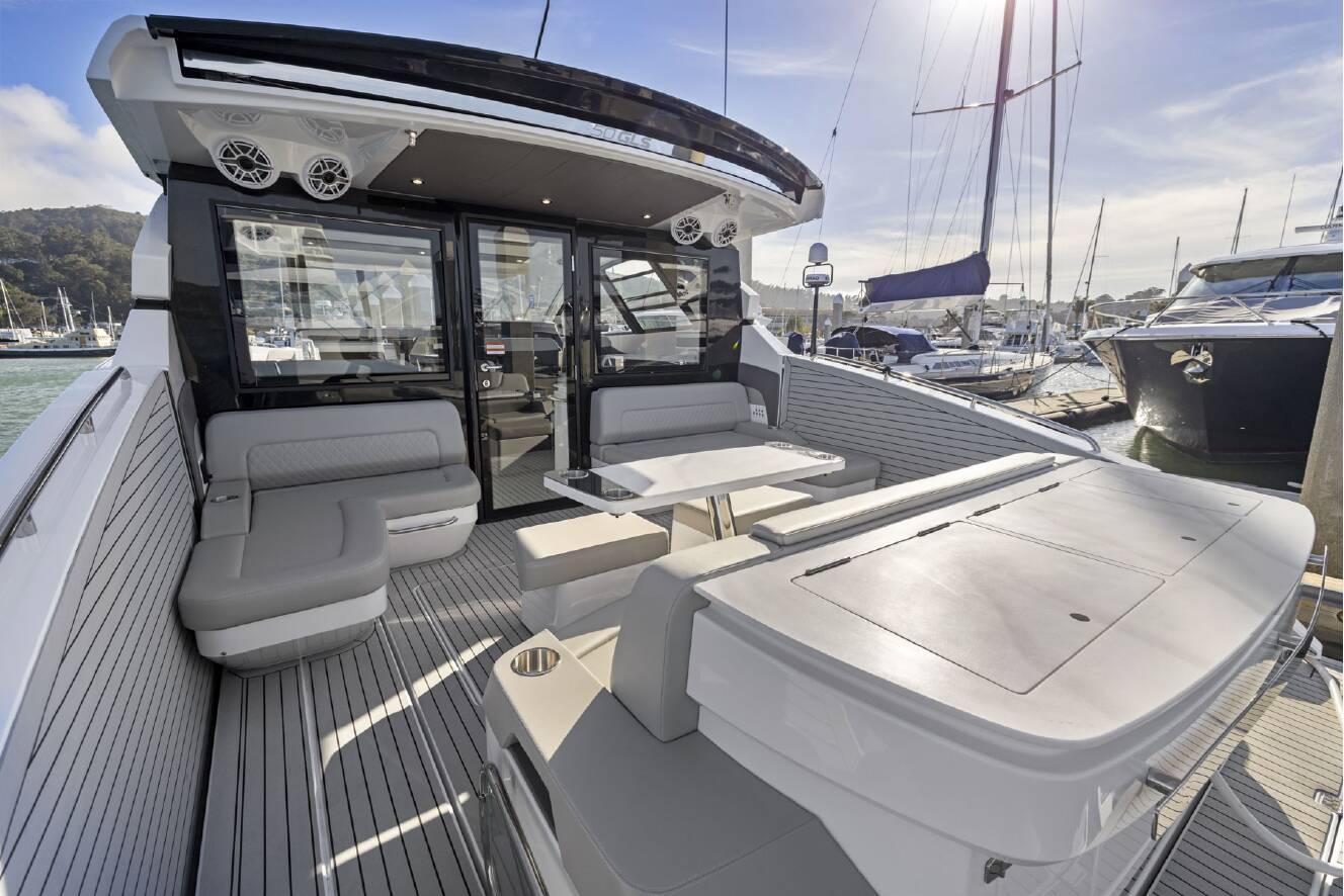 A photo of this 2026 Cruisers Yachts 50 GLS Outboard
