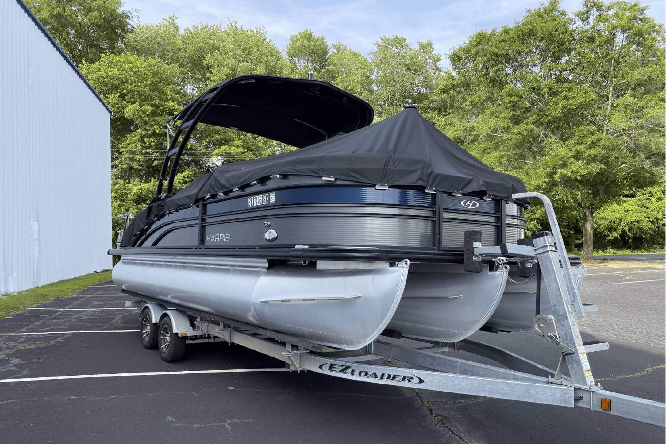 A photo of this 2022 Harris Sunliner 230 Sport