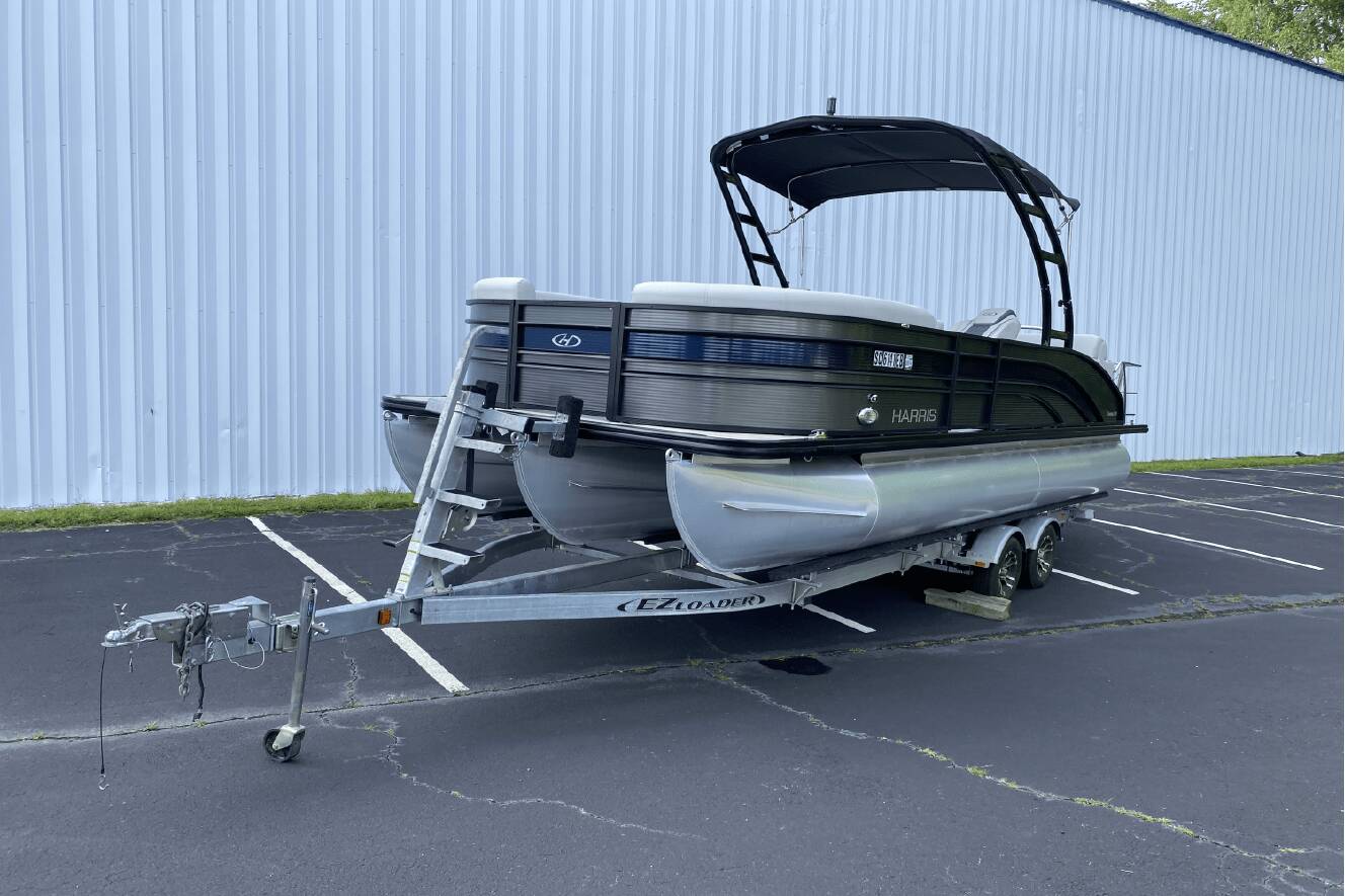 A photo of this 2022 Harris Sunliner 230 Sport