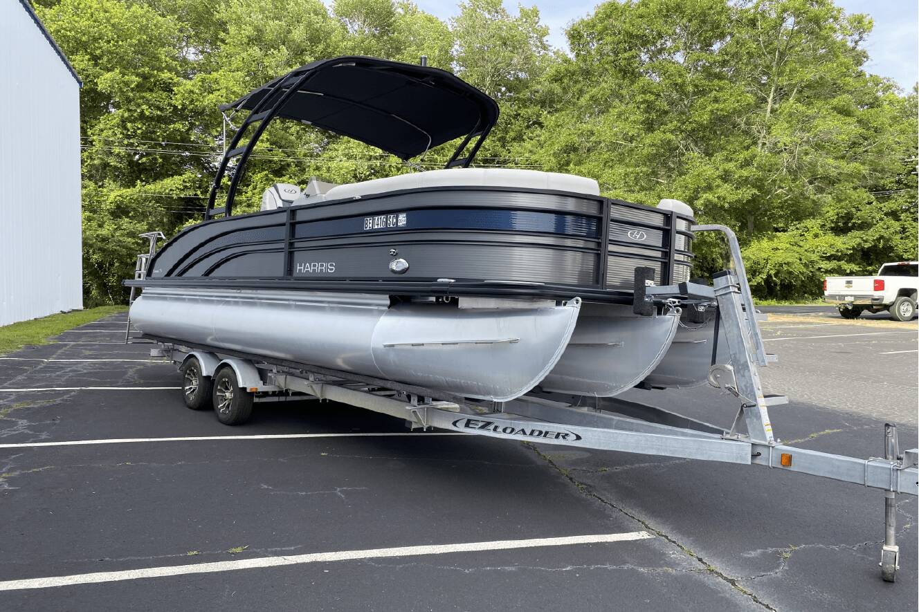 A photo of this 2022 Harris Sunliner 230 Sport