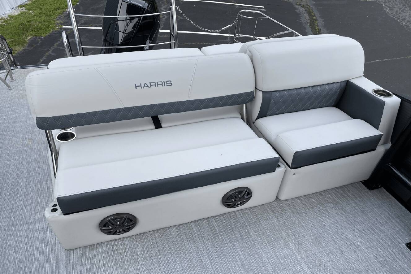 A photo of this 2022 Harris Sunliner 230 Sport