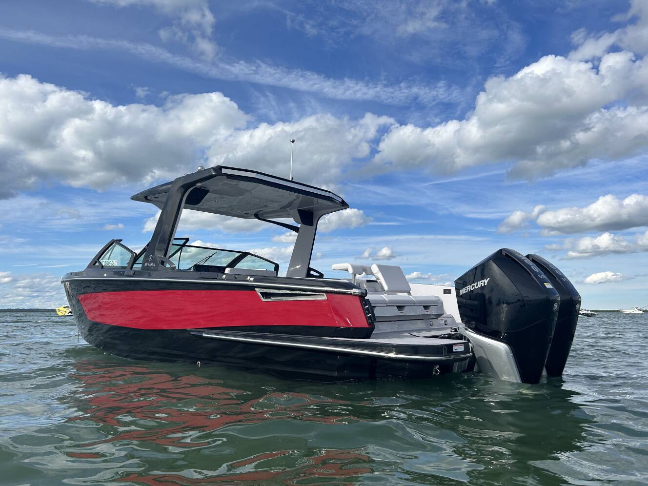 A photo of this 2024 Aviara AV32 Outboard