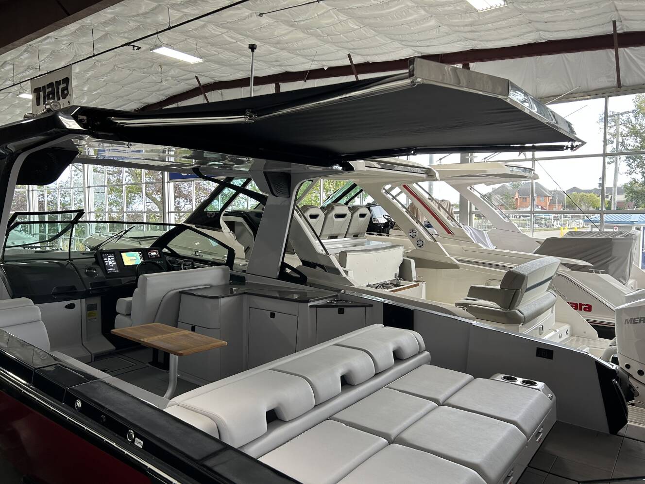 A photo of this 2024 Aviara AV32 Outboard
