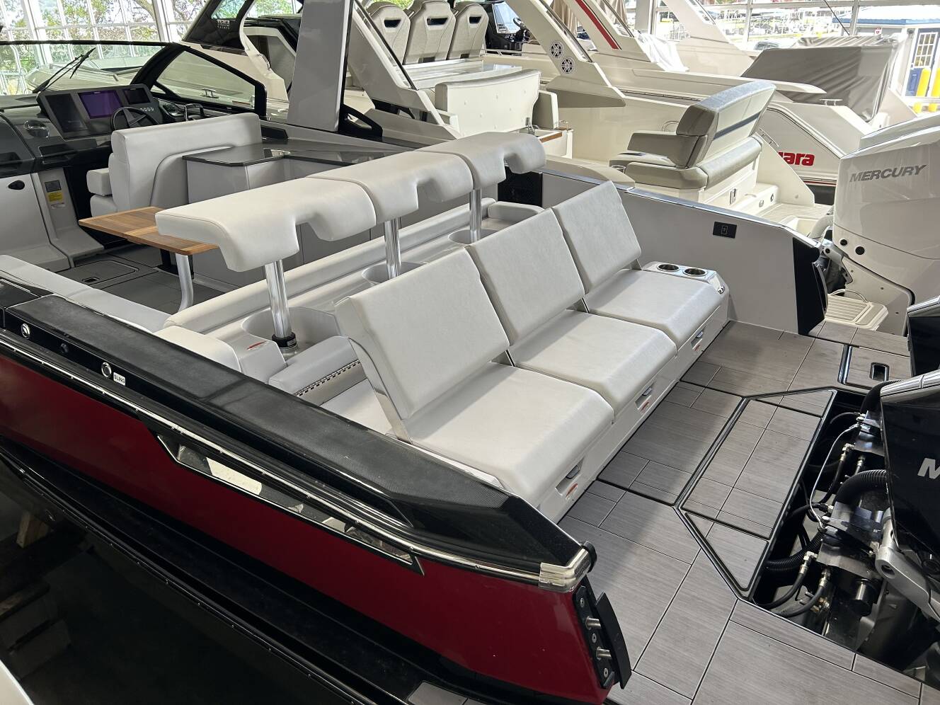 A photo of this 2024 Aviara AV32 Outboard
