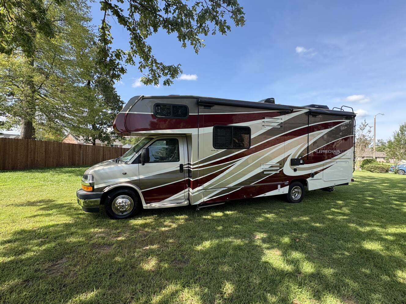 A photo of this 2021 Coachmen LEPRECHAUN 260DS