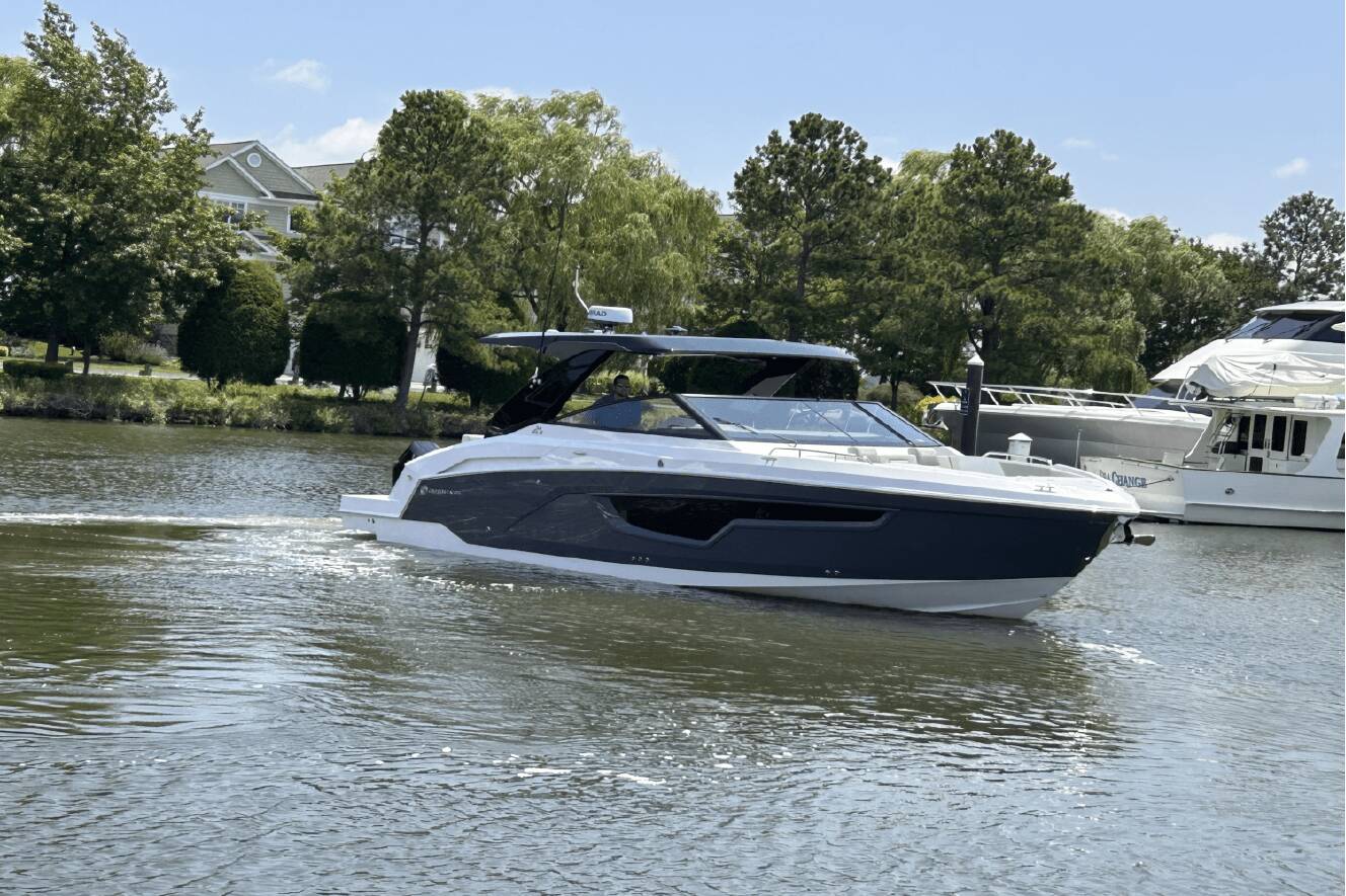 A photo of this 2026 Cruisers Yachts 34 GLS Outboard