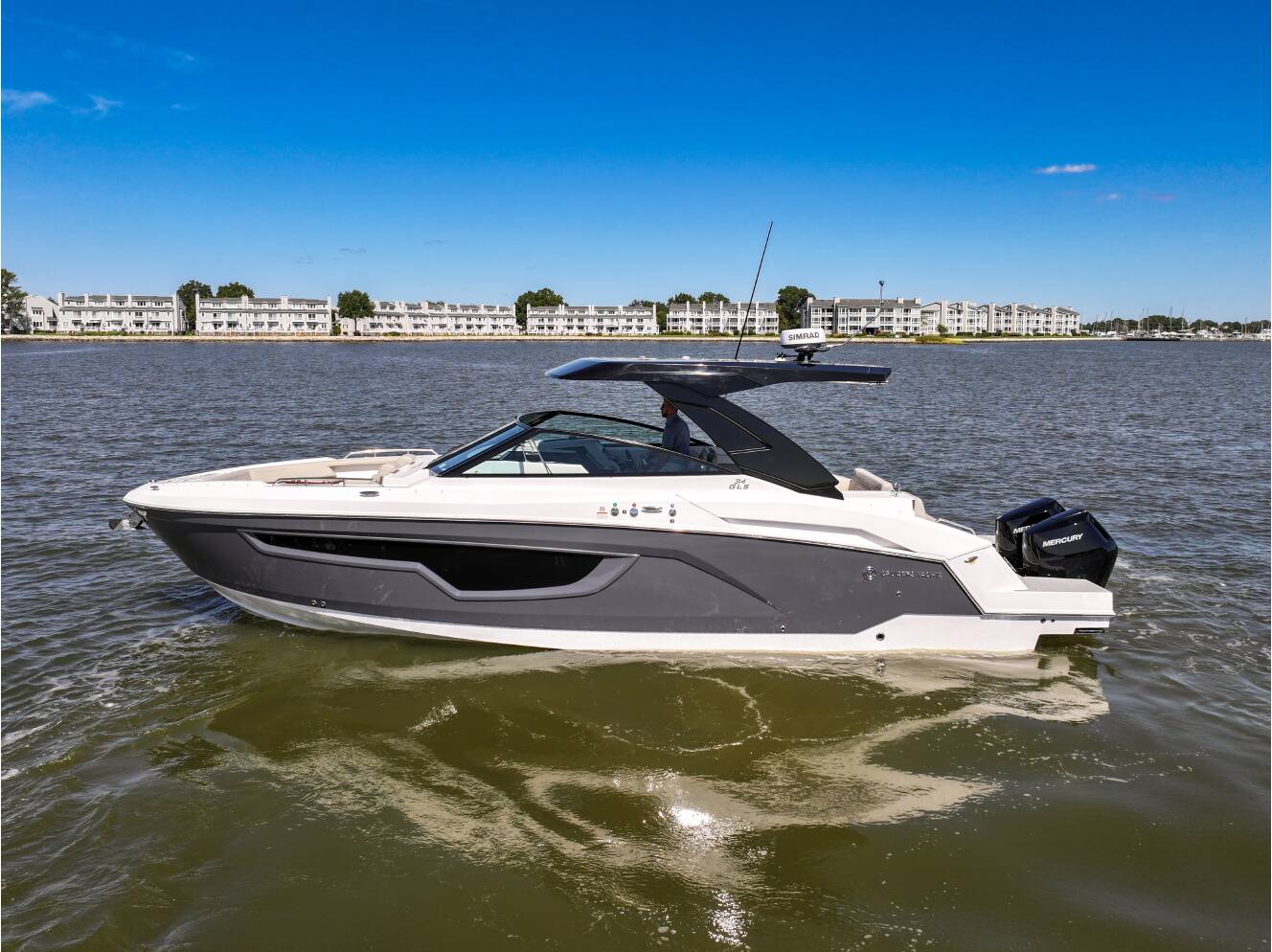 A photo of this 2026 Cruisers Yachts 34 GLS Outboard