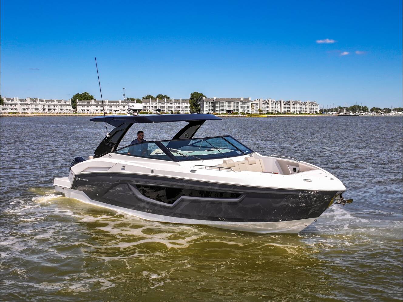 A photo of this 2026 Cruisers Yachts 34 GLS Outboard