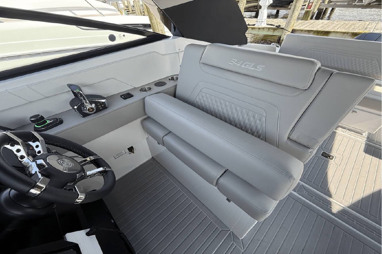 A photo of this 2026 Cruisers Yachts 34 GLS Outboard