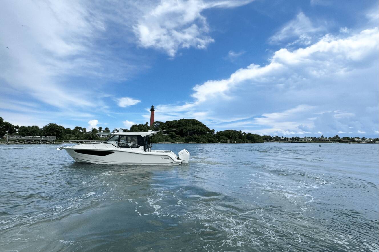 A photo of this 2026 Boston Whaler 365 Conquest