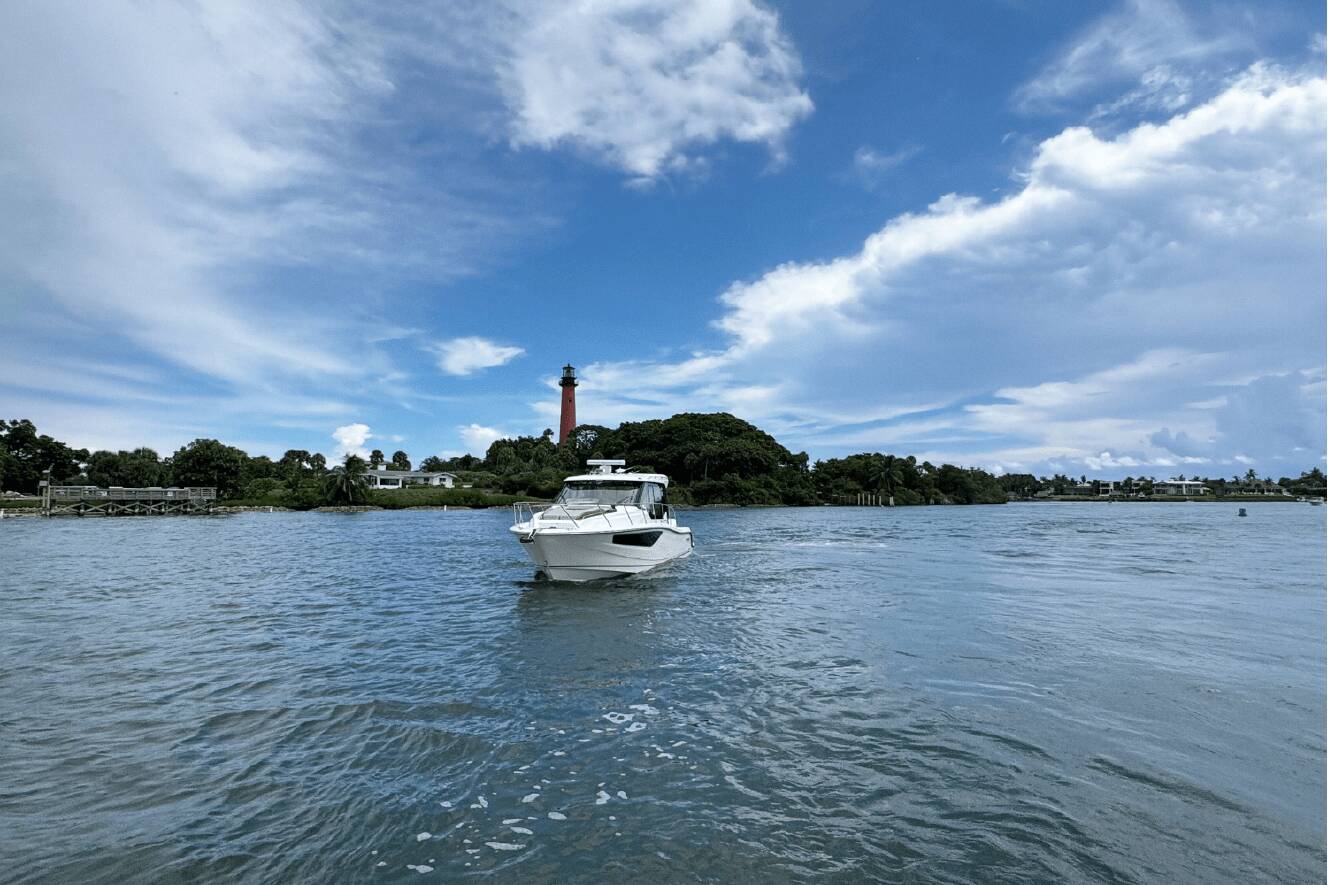 A photo of this 2026 Boston Whaler 365 Conquest