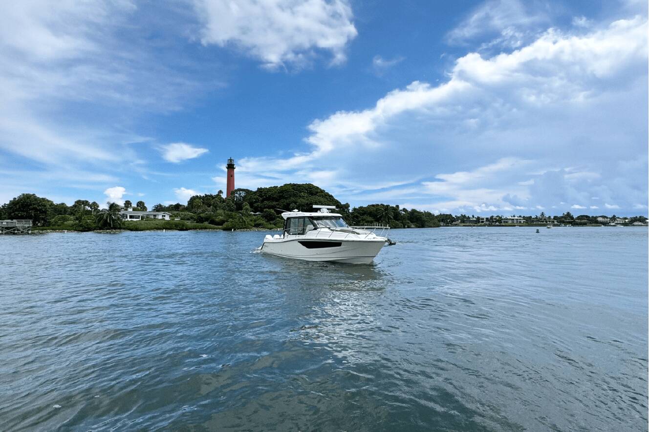 A photo of this 2026 Boston Whaler 365 Conquest