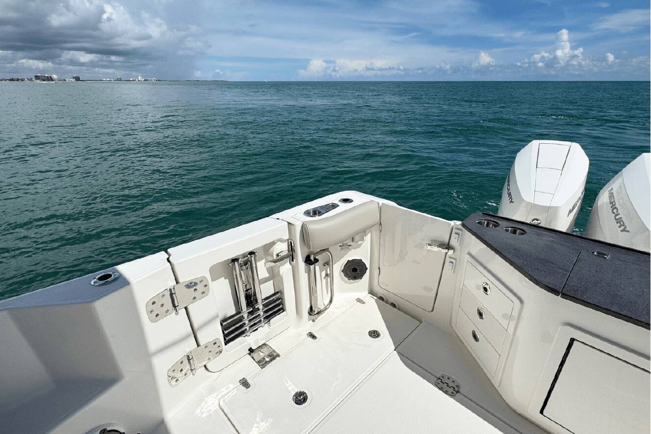 A photo of this 2026 Boston Whaler 365 Conquest