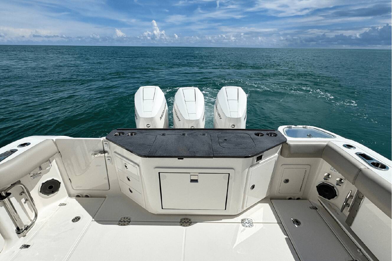 A photo of this 2026 Boston Whaler 365 Conquest