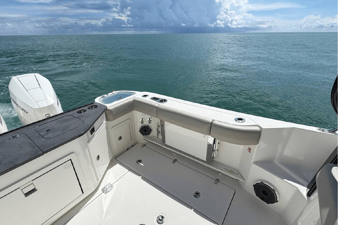 A photo of this 2026 Boston Whaler 365 Conquest