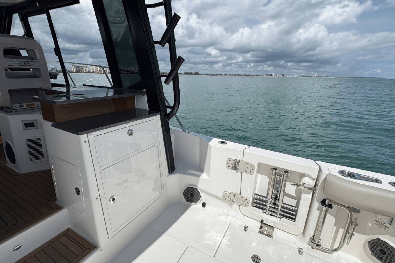 A photo of this 2026 Boston Whaler 365 Conquest