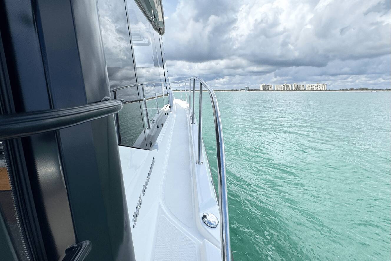 A photo of this 2026 Boston Whaler 365 Conquest