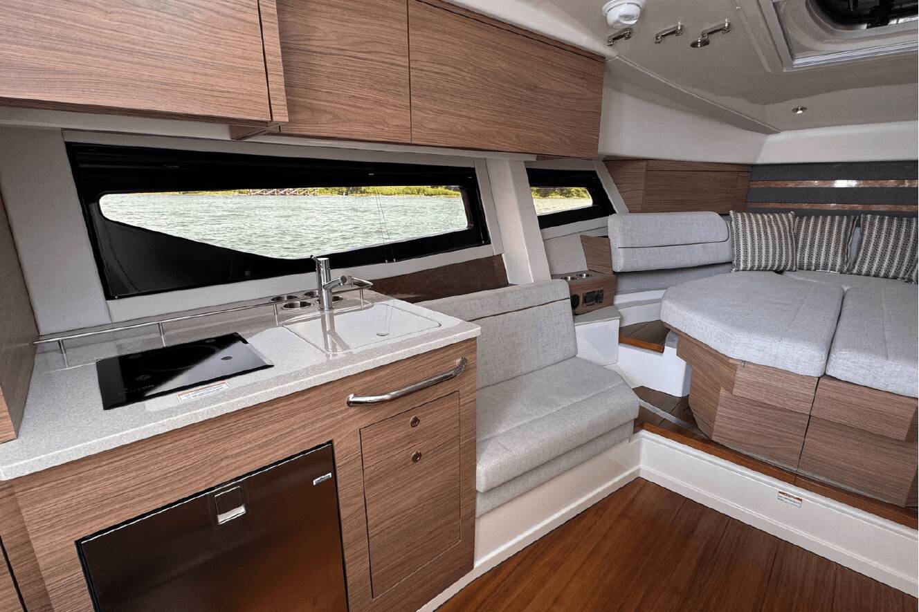 A photo of this 2026 Boston Whaler 365 Conquest