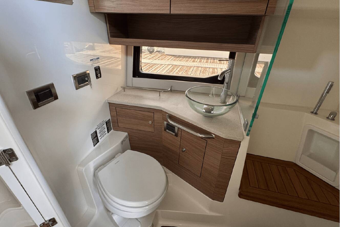 A photo of this 2026 Boston Whaler 365 Conquest