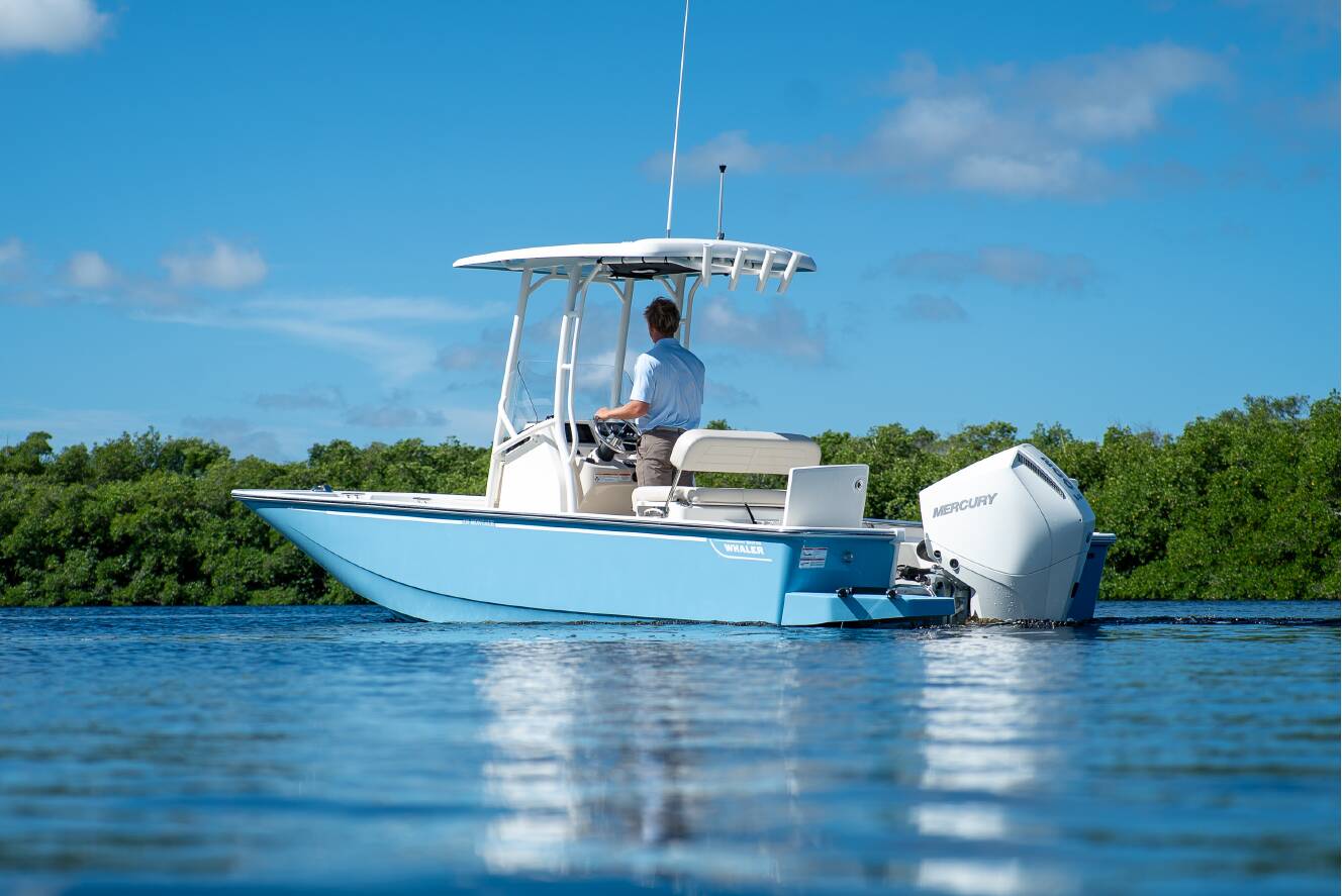 A photo of this 2026 Boston Whaler 210 Montauk