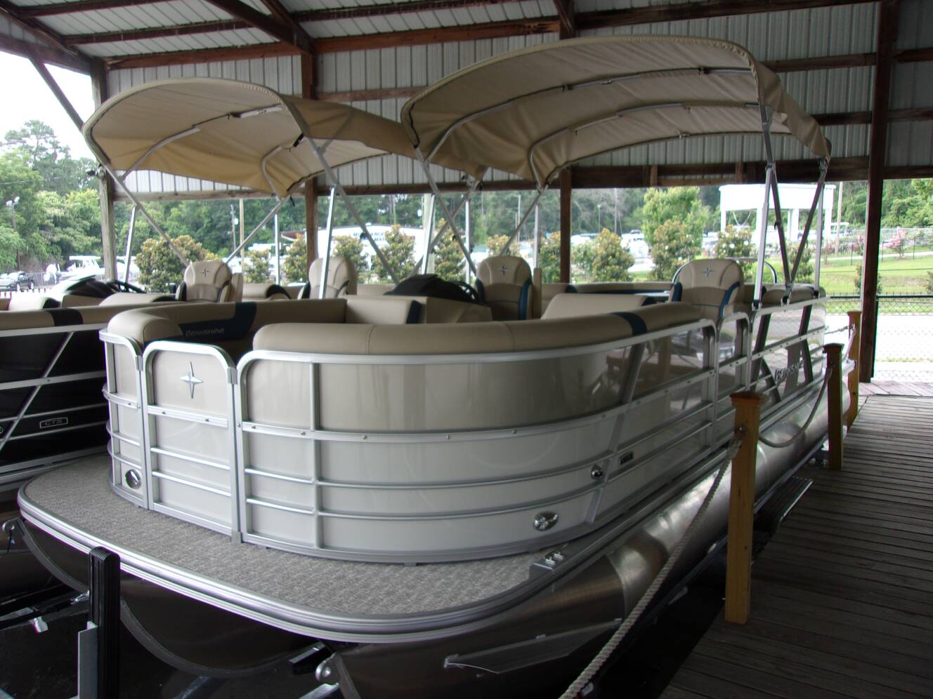 A photo of this 2023 Berkshire Pontoons CTS Series 24RFX CTS