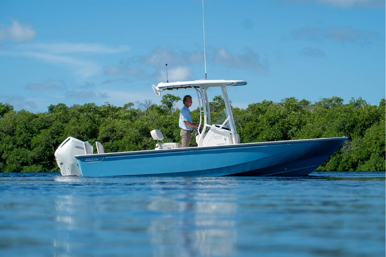A photo of this 2026 Boston Whaler 210 Montauk