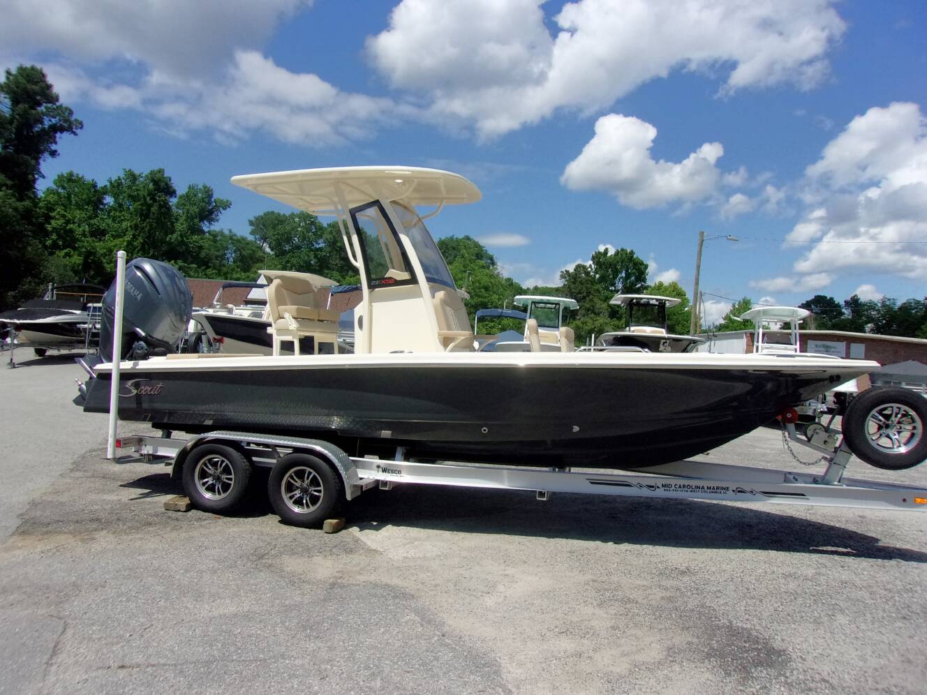 A photo of this 2024 Scout Boat Company 231 XSB