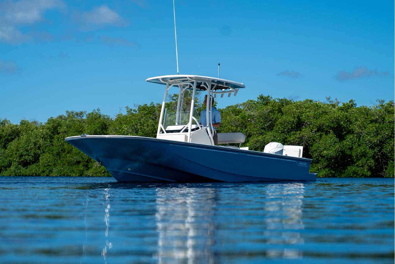 A photo of this 2026 Boston Whaler 210 Montauk