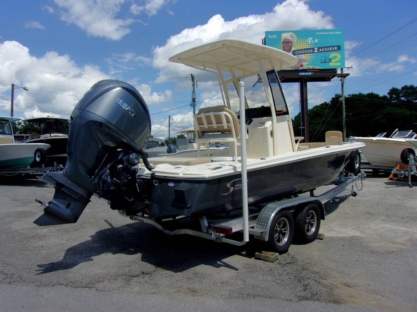 A photo of this 2024 Scout Boat Company 231 XSB