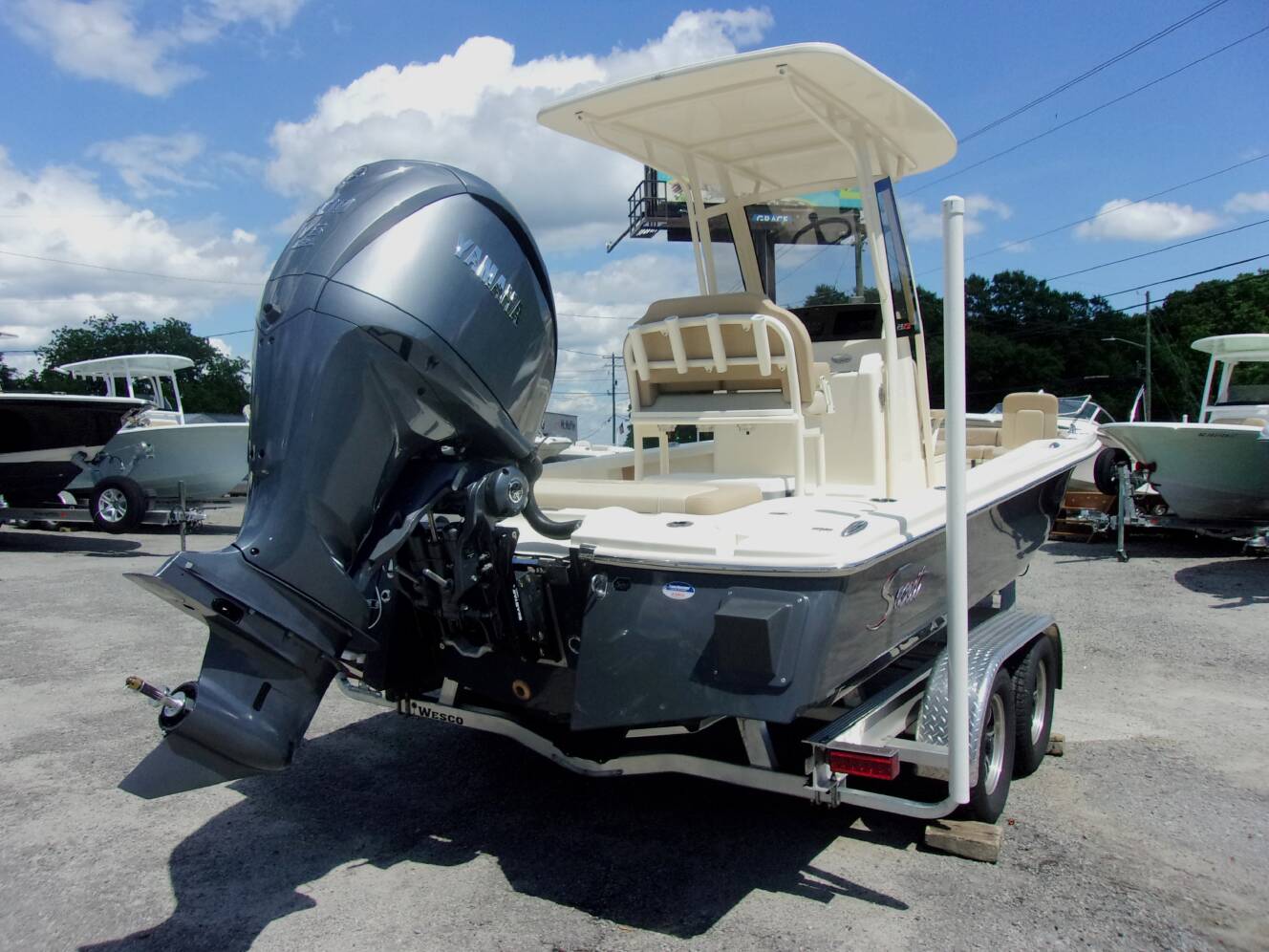 A photo of this 2024 Scout Boat Company 231 XSB