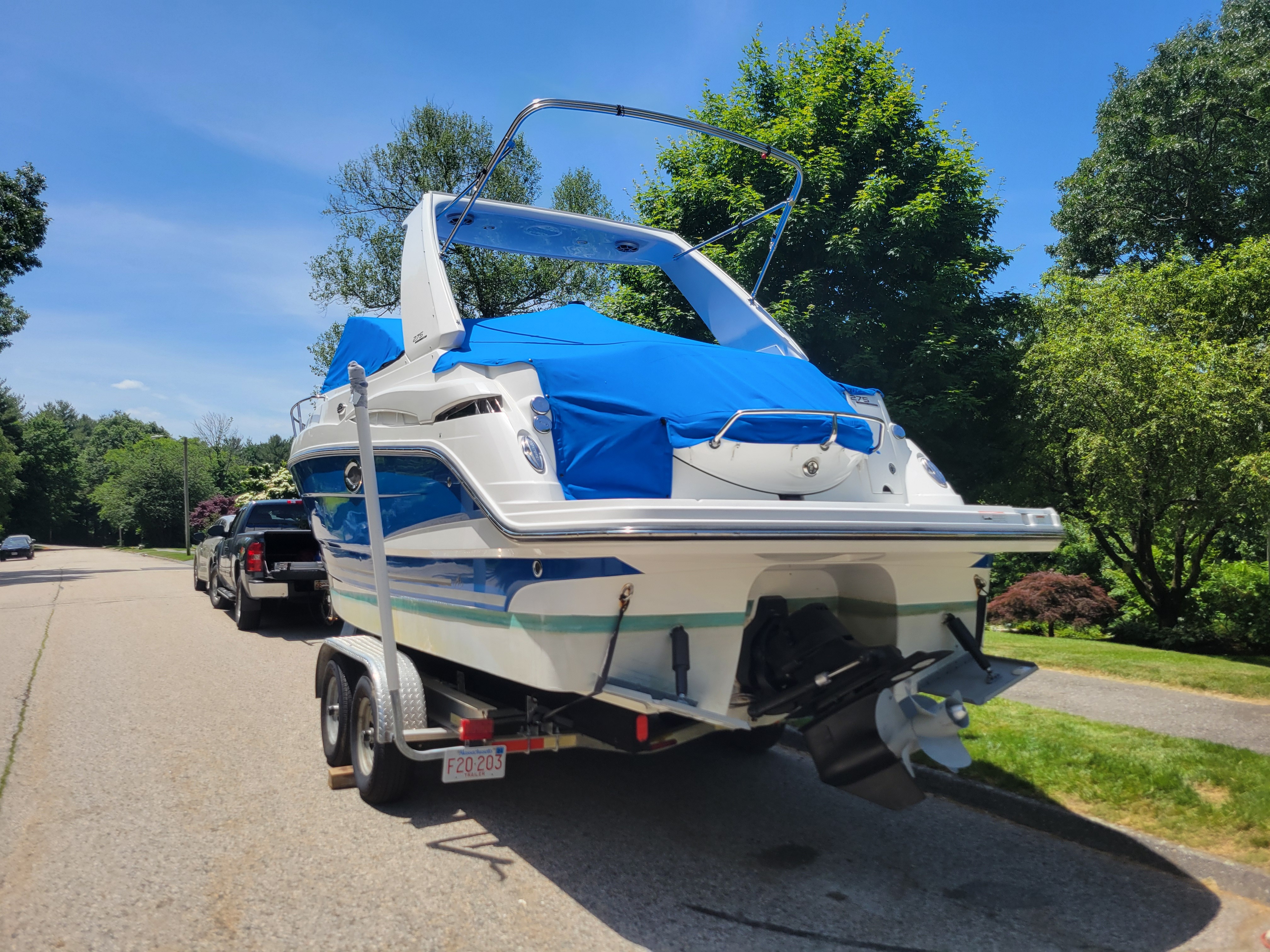 Used 2018 Monterey 275 Sport Yacht For Sale in Danvers, MA