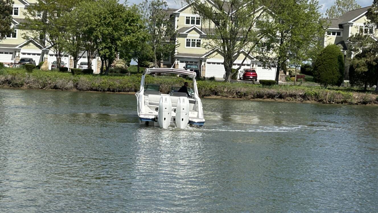 A photo of this 2026 Sea Ray SLX 310 Outboard