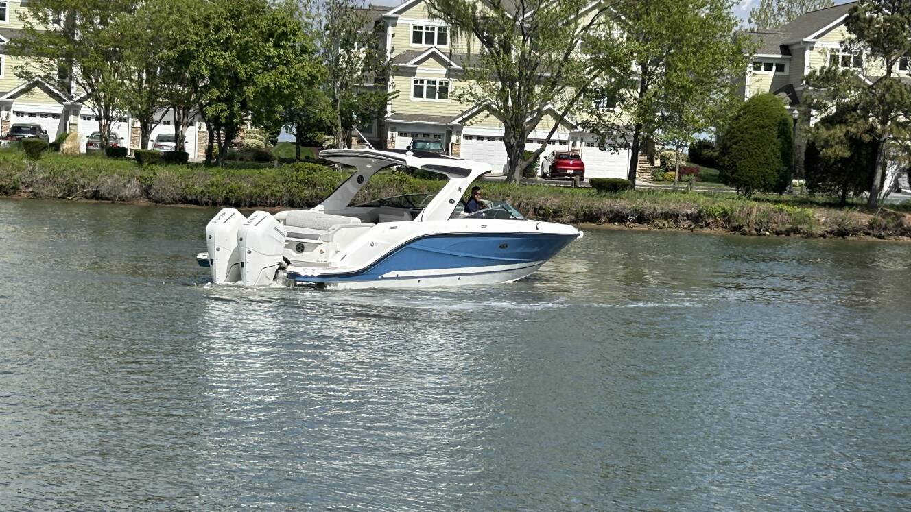 A photo of this 2026 Sea Ray SLX 310 Outboard