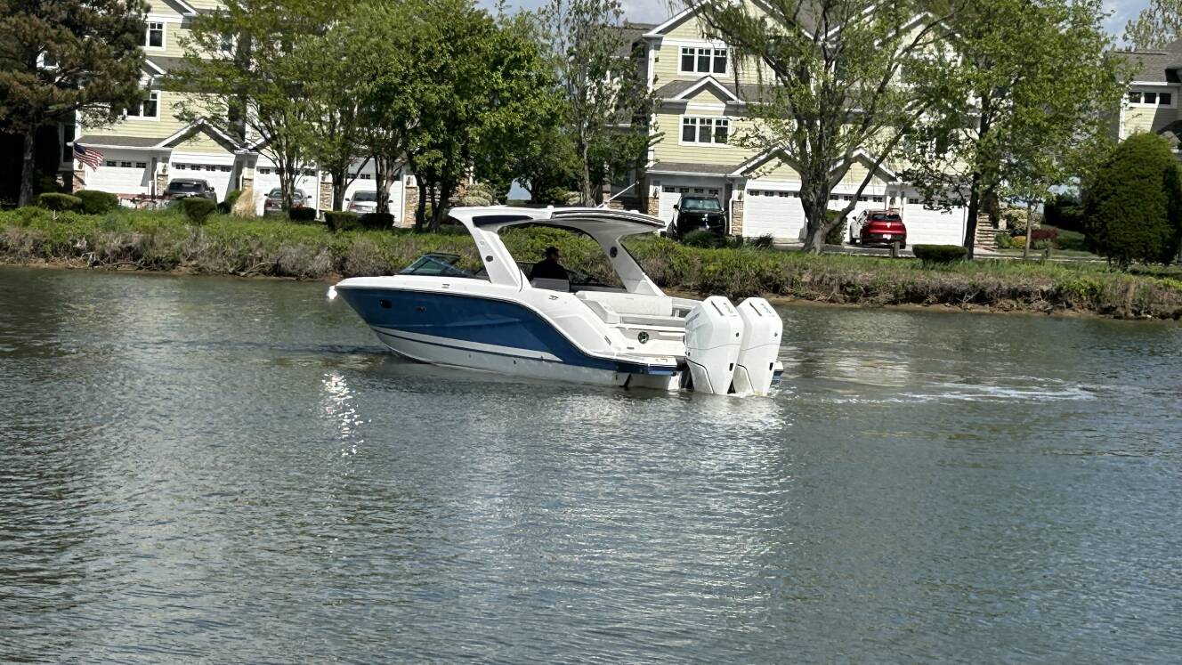 A photo of this 2026 Sea Ray SLX 310 Outboard