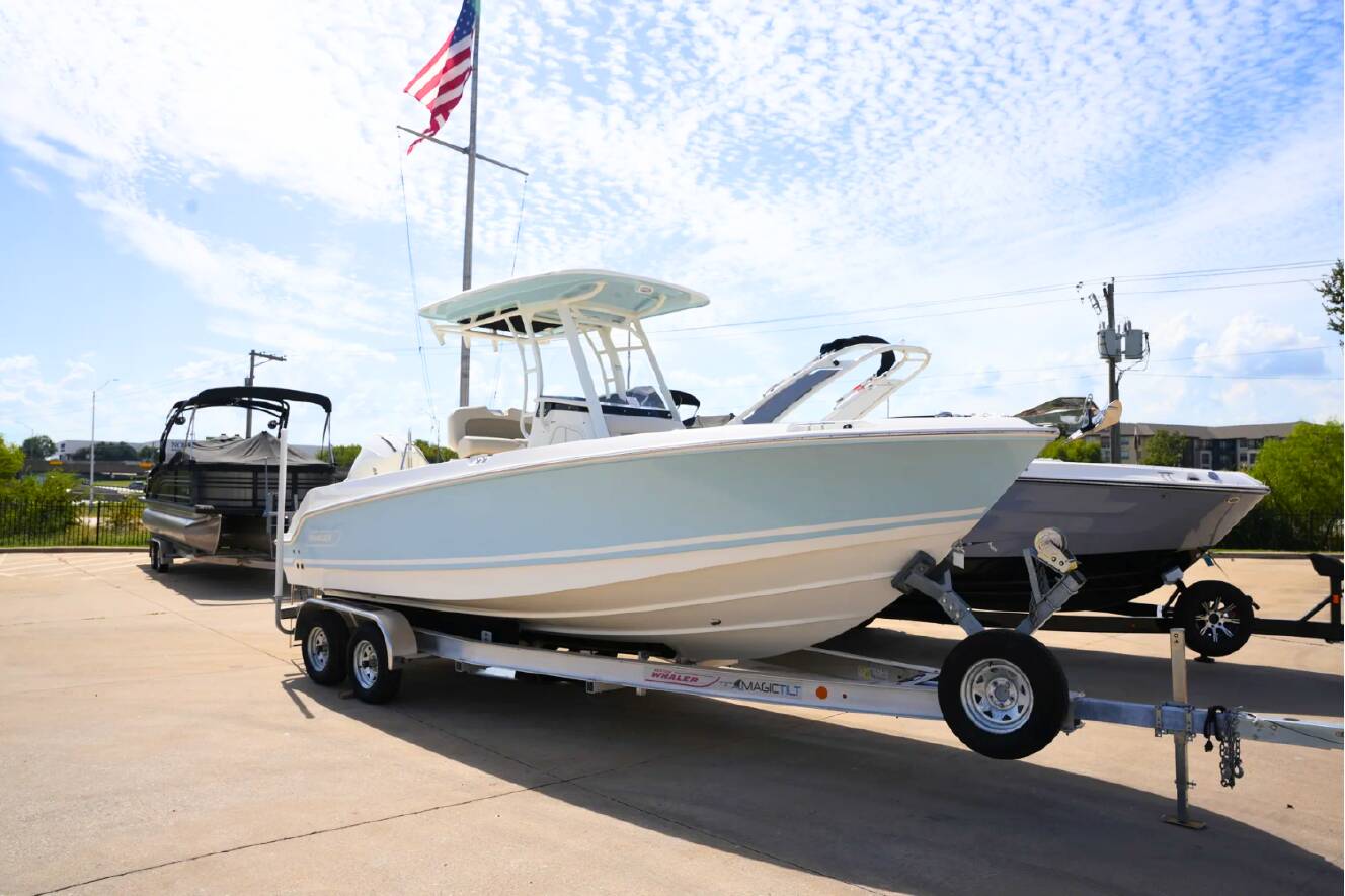 A photo of this 2026 Boston Whaler 230 Outrage