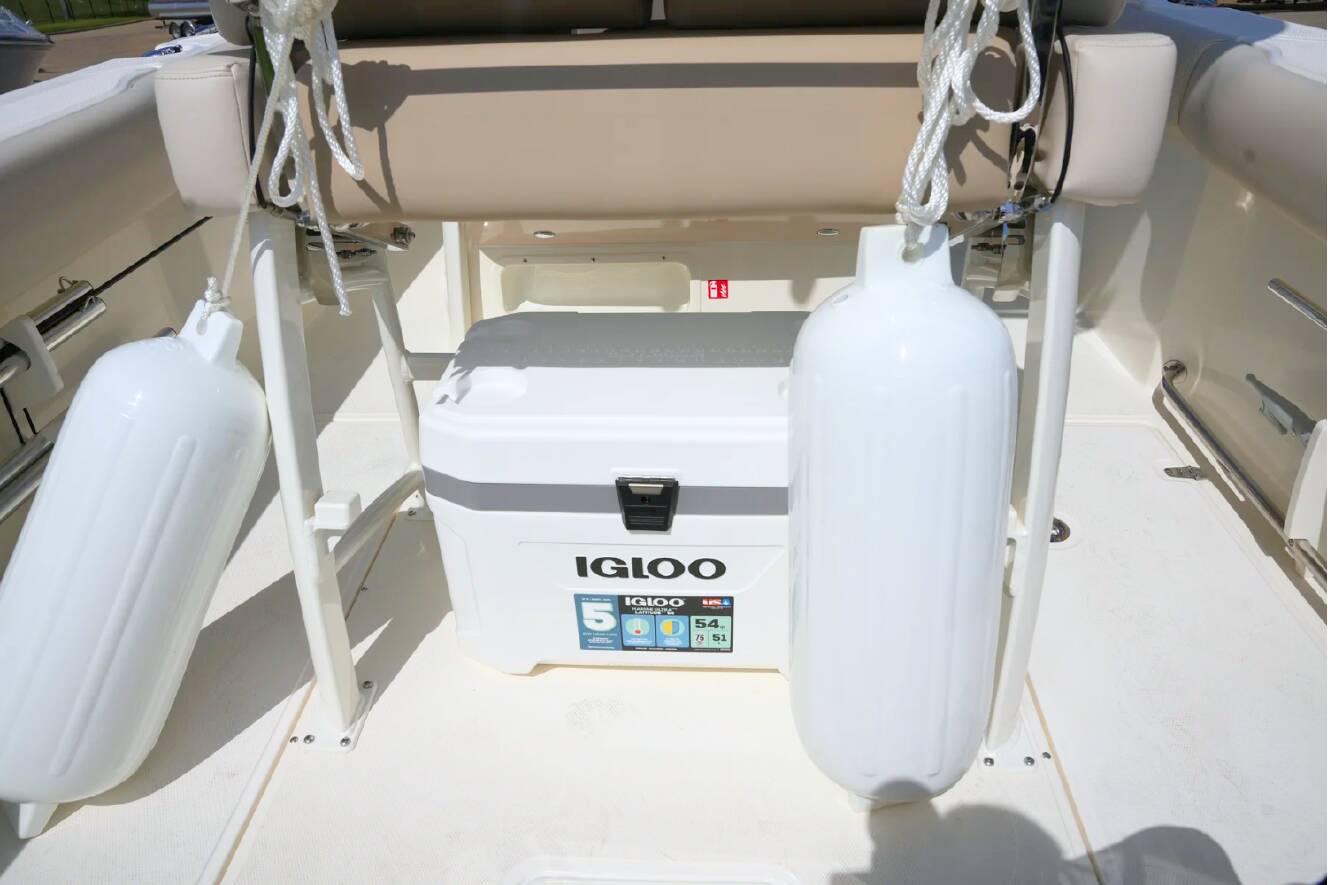 A photo of this 2026 Boston Whaler 230 Outrage