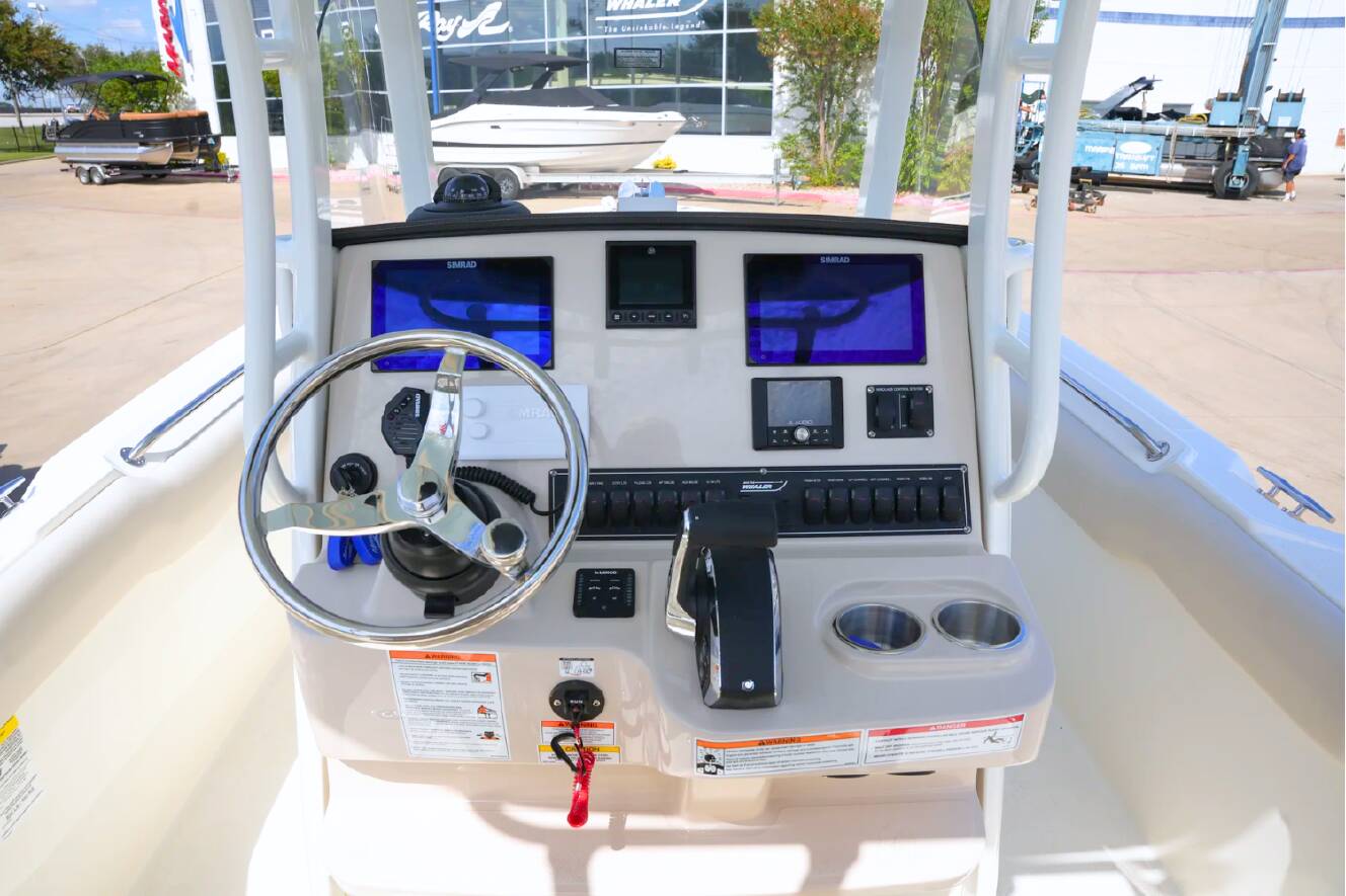 A photo of this 2026 Boston Whaler 230 Outrage