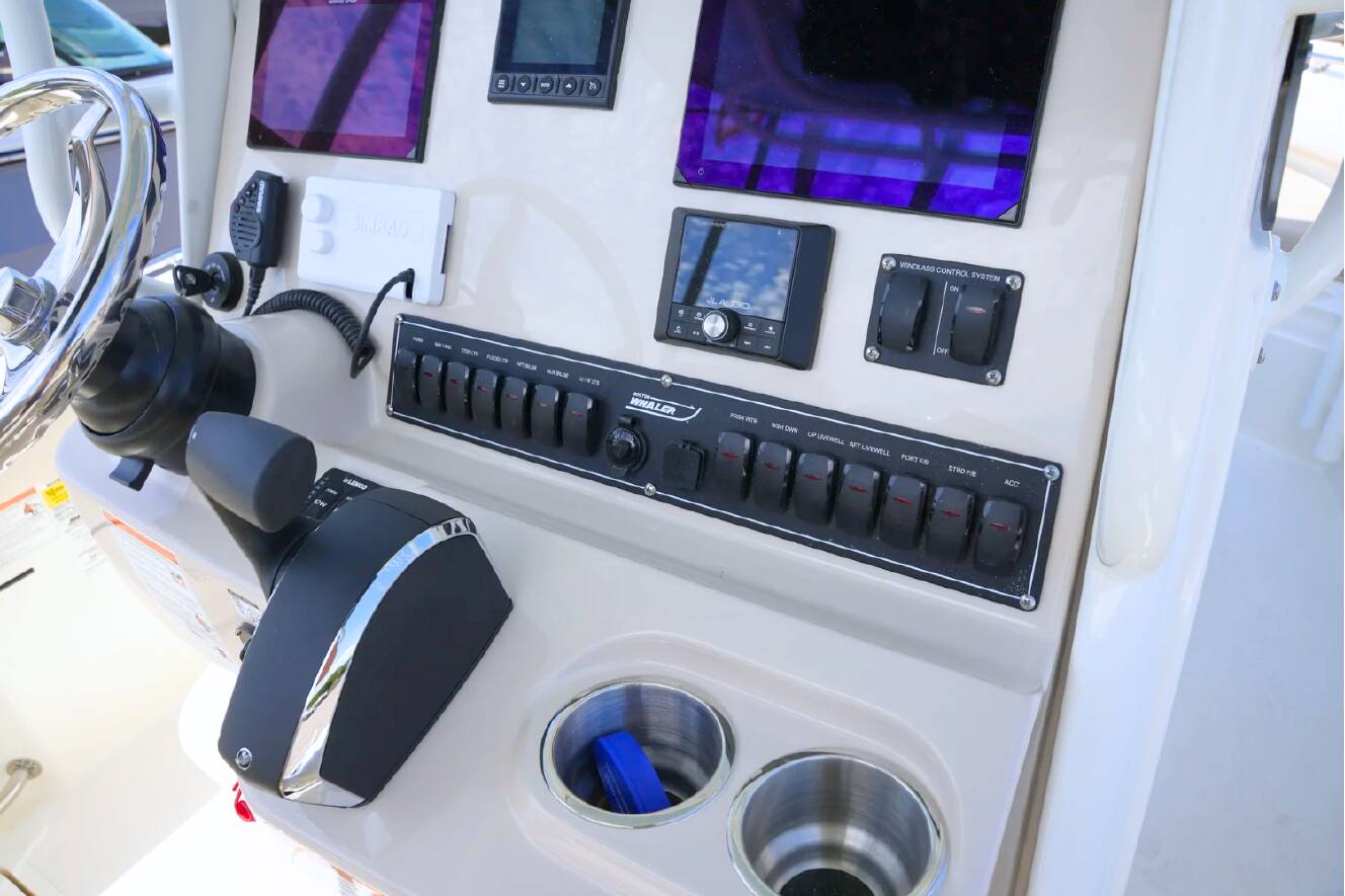 A photo of this 2026 Boston Whaler 230 Outrage
