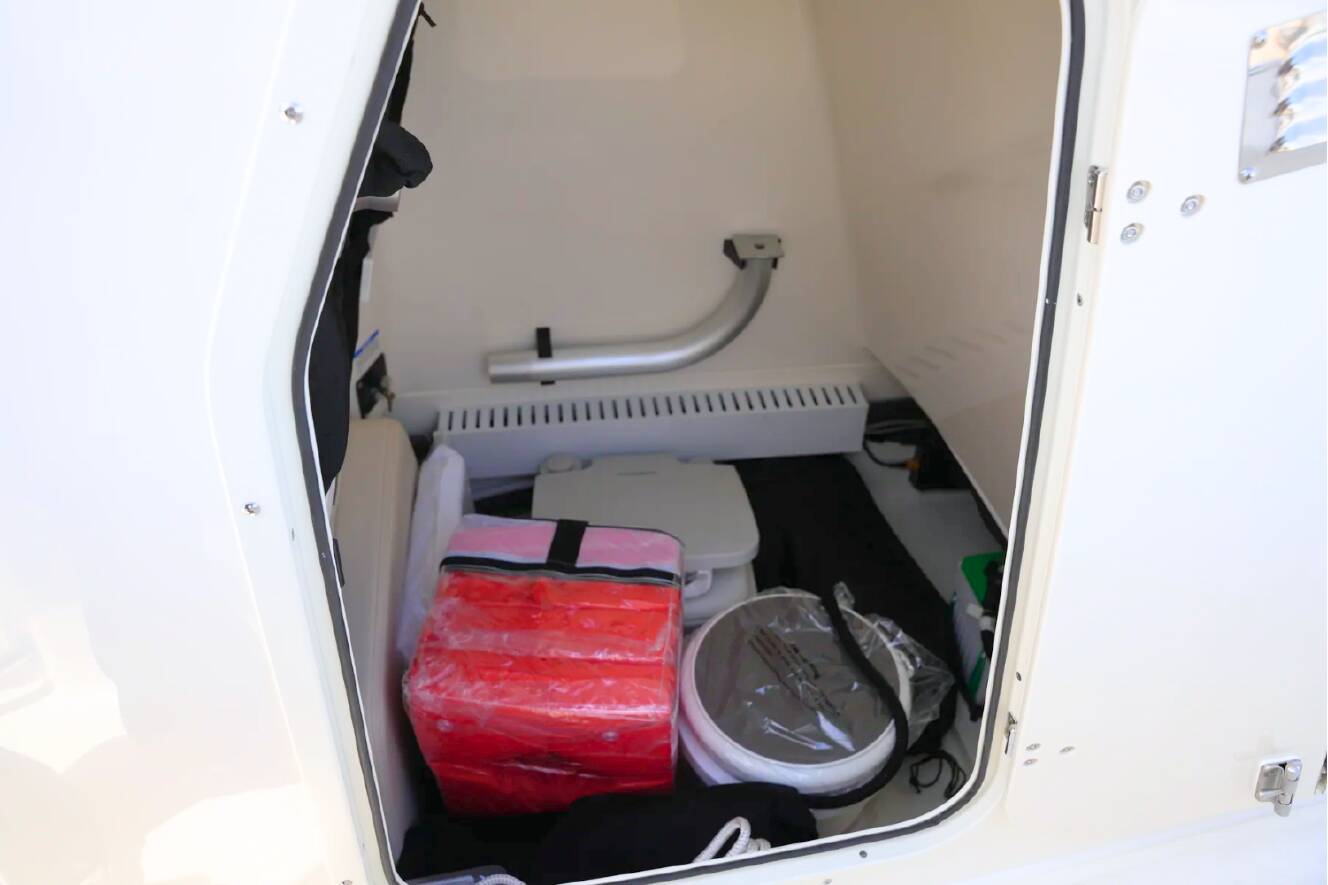A photo of this 2026 Boston Whaler 230 Outrage
