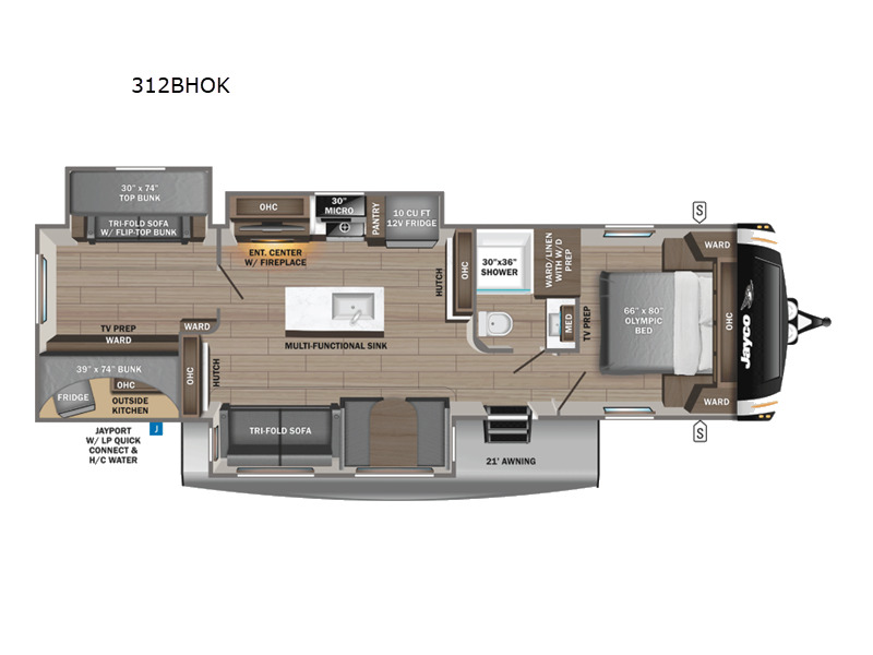 2026 Jayco Eagle HT 312BHOK in fairfield TX