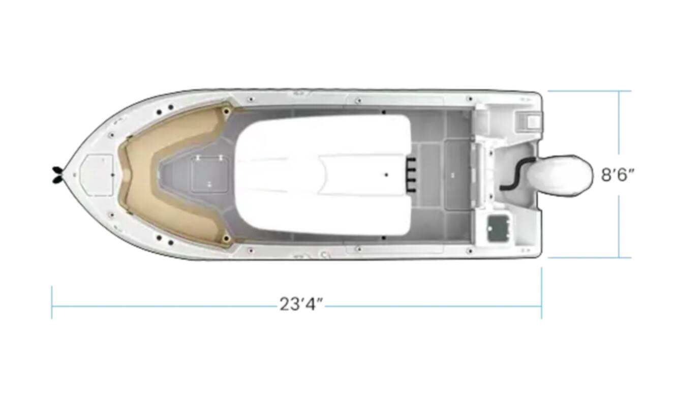 A photo of this 2025 Nautic Star Offshore 242OS
