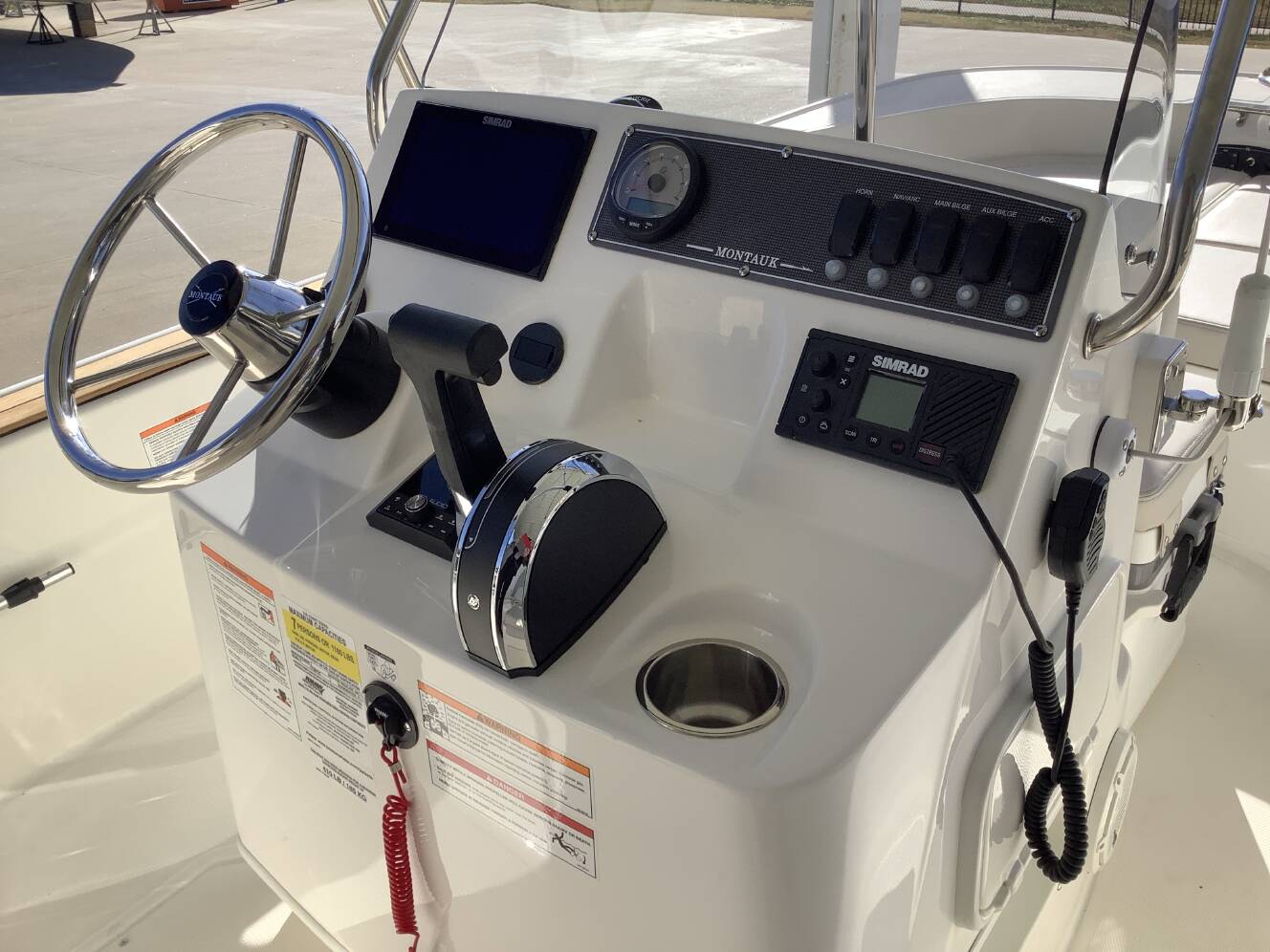 A photo of this 2026 Boston Whaler 170 Montauk