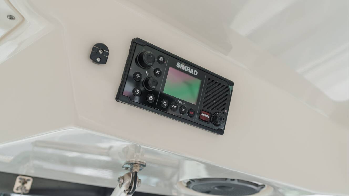 A photo of this 2026 Boston Whaler 325 Conquest