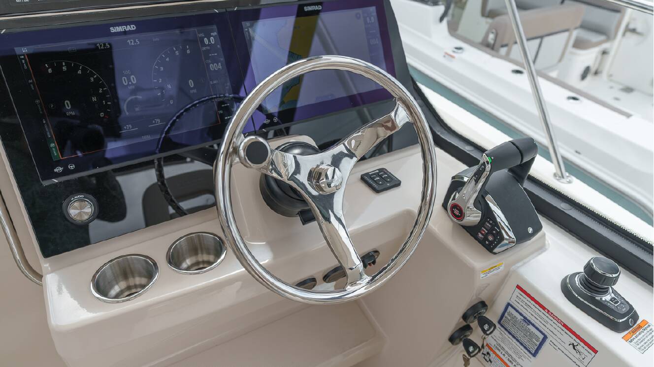 A photo of this 2026 Boston Whaler 325 Conquest