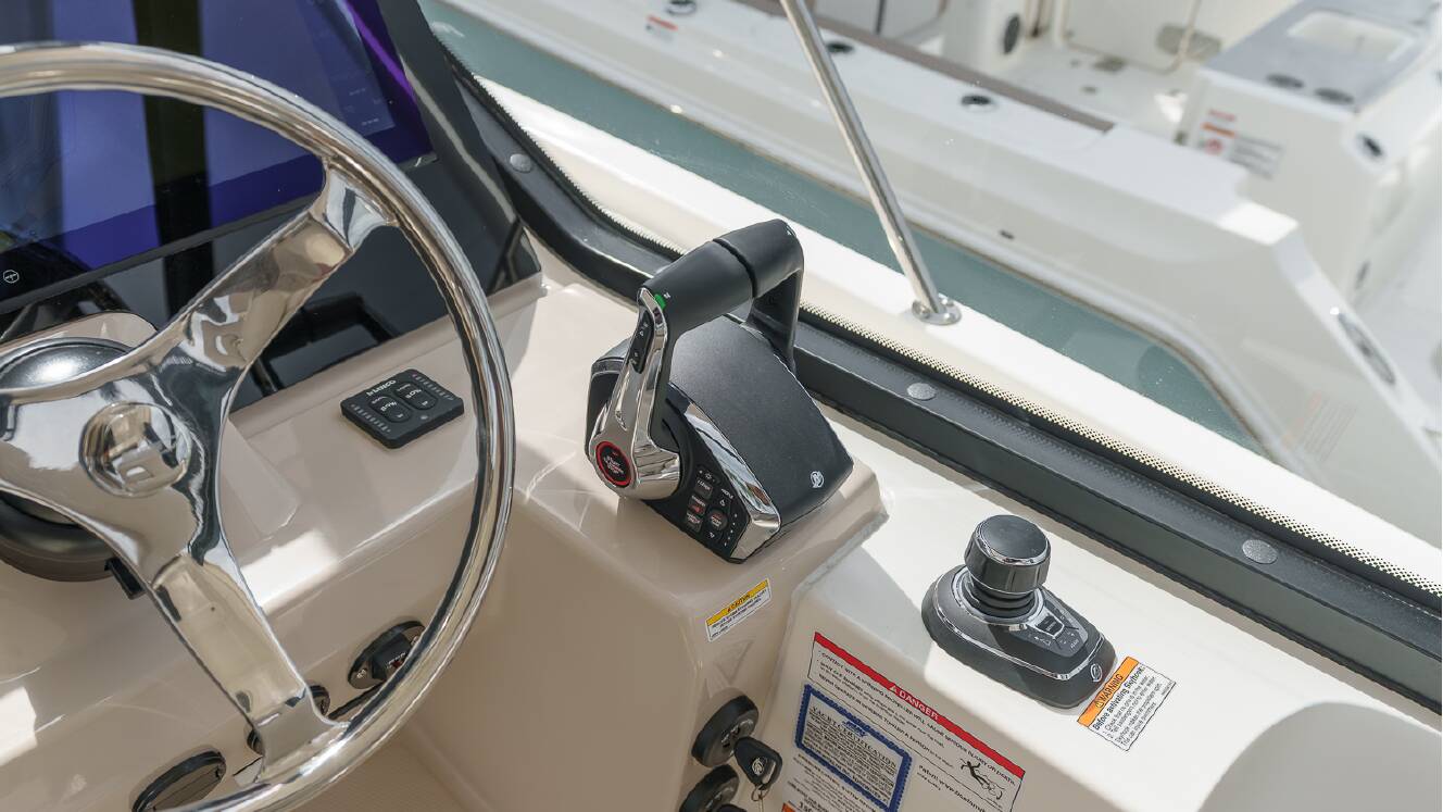 A photo of this 2026 Boston Whaler 325 Conquest