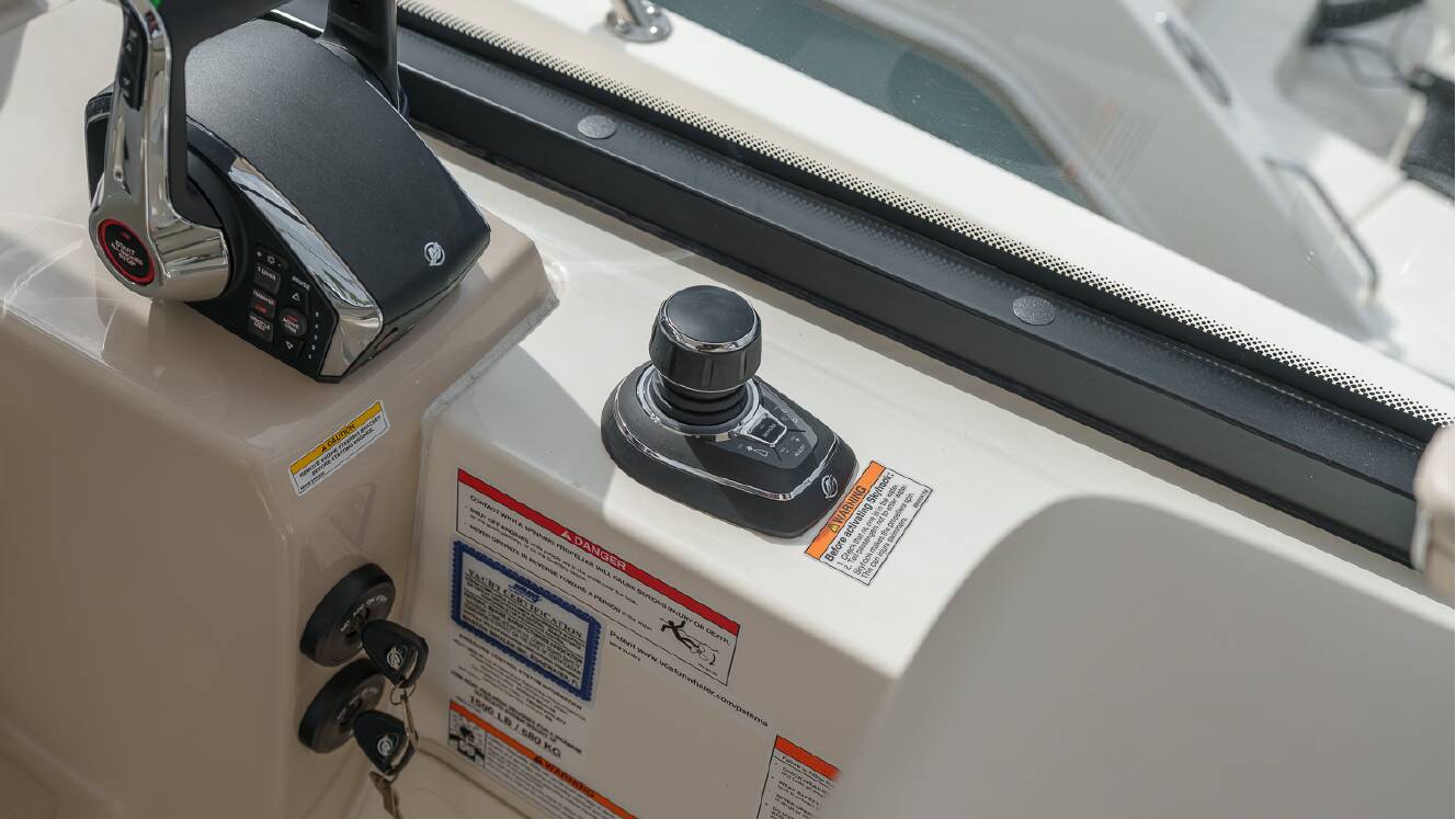 A photo of this 2026 Boston Whaler 325 Conquest