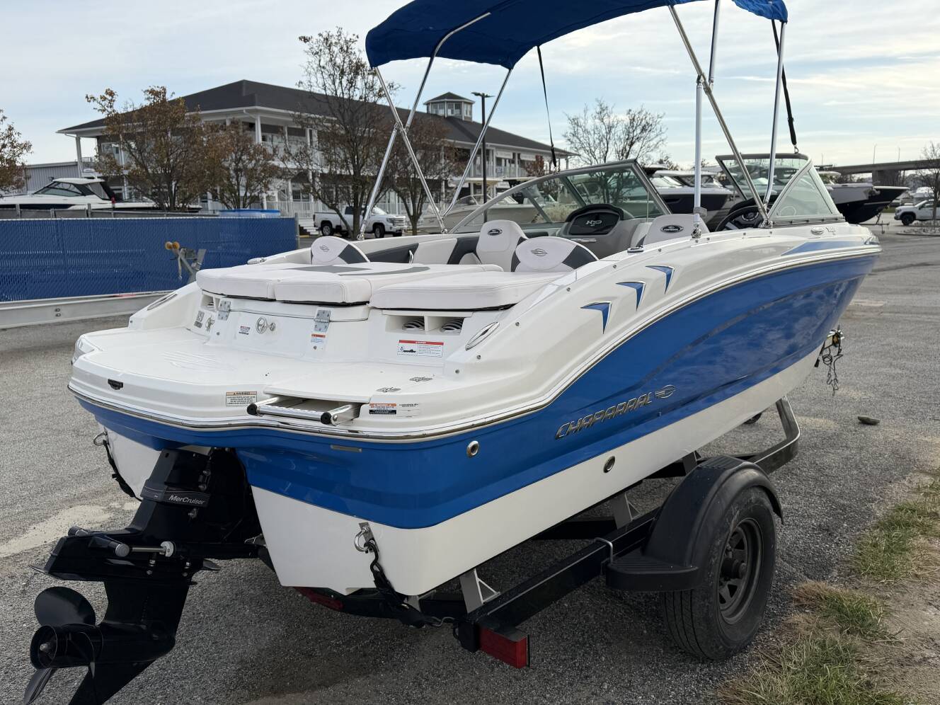 A photo of this 2019 Chaparral 19 FISH AND SKI