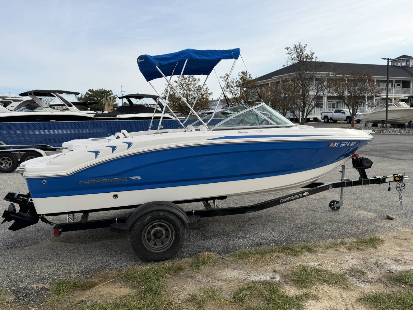 A photo of this 2019 Chaparral 19 FISH AND SKI