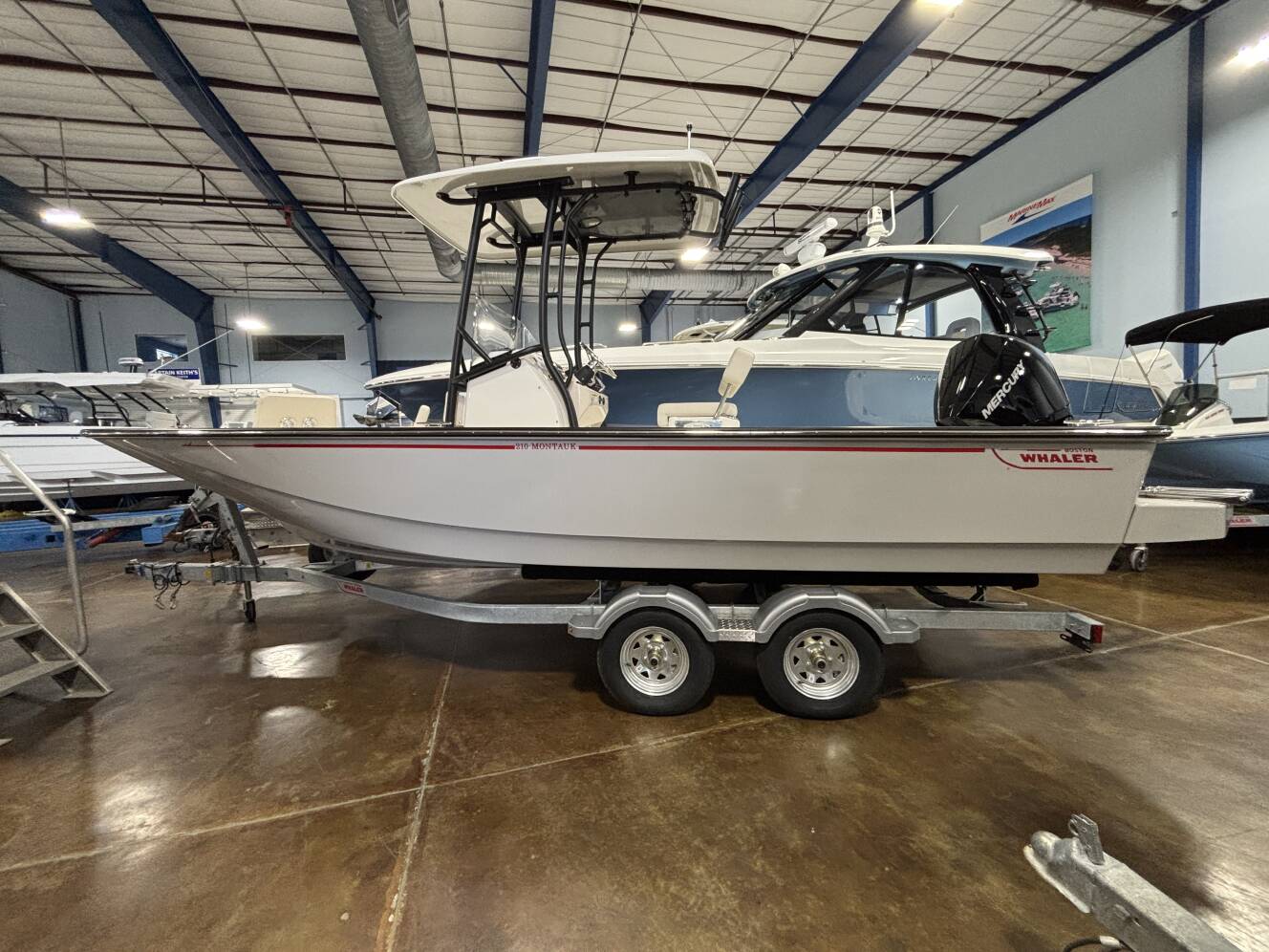 A photo of this 2026 Boston Whaler 210 Montauk