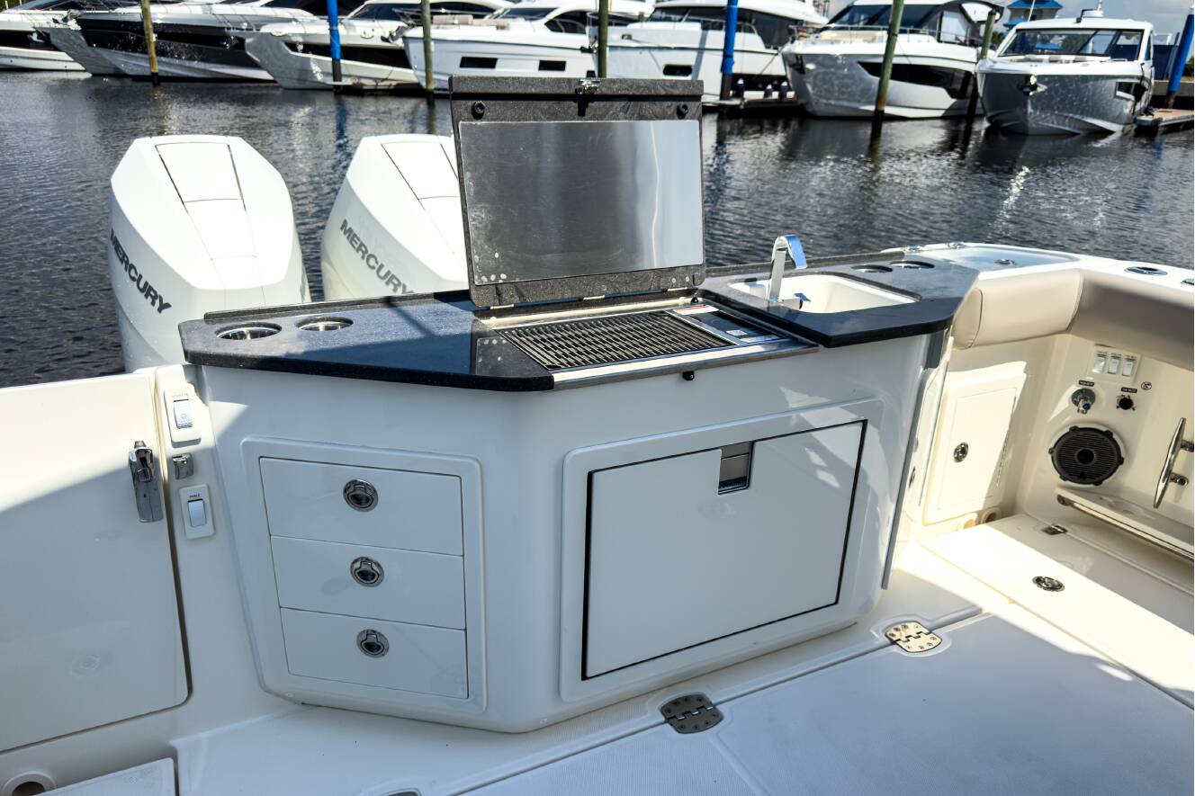 A photo of this 2026 Boston Whaler 365 Conquest